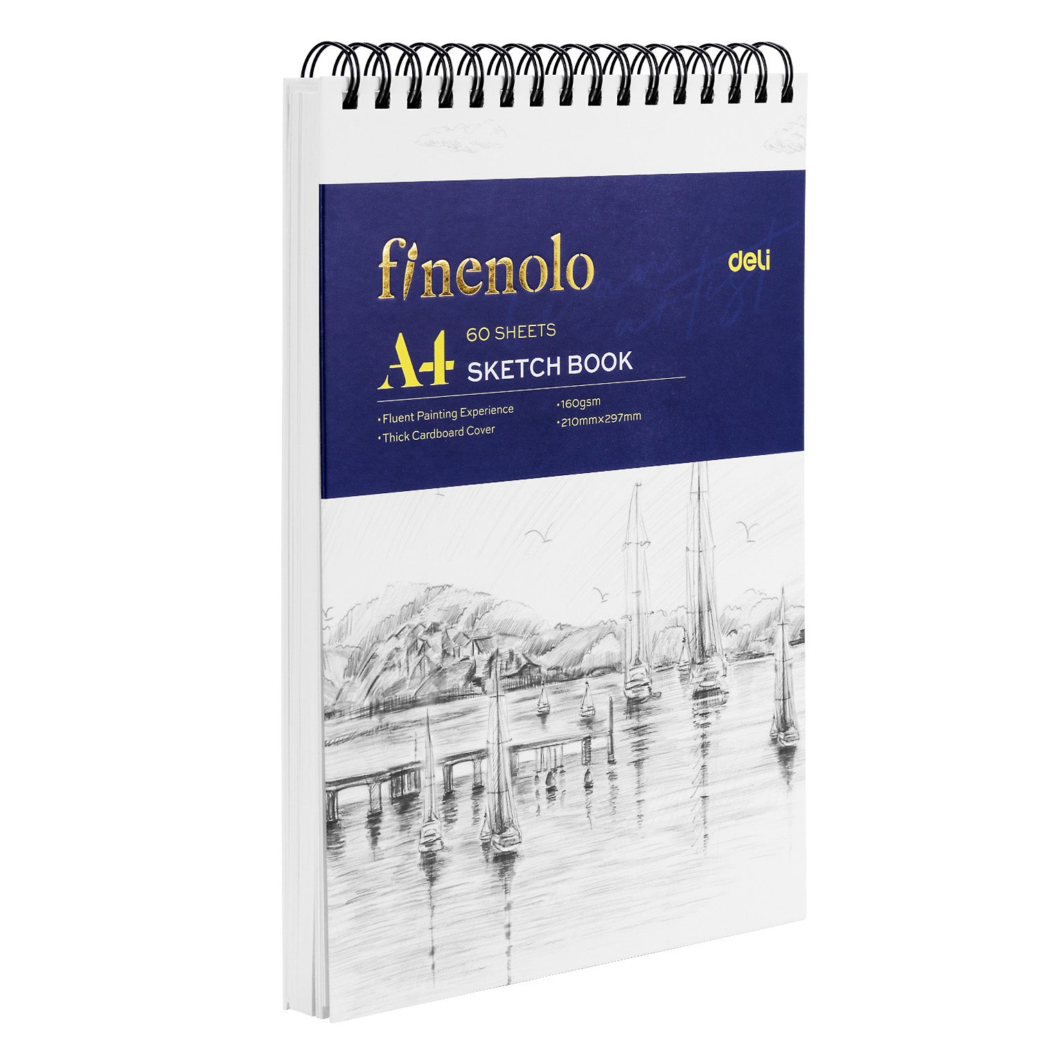 SKETCH BOOK A4 60 FILE 160G DELI SKETCH BOOK A4 60 FILE 160G DELI
